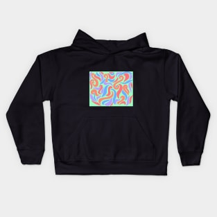 Swirly Swirls Kids Hoodie